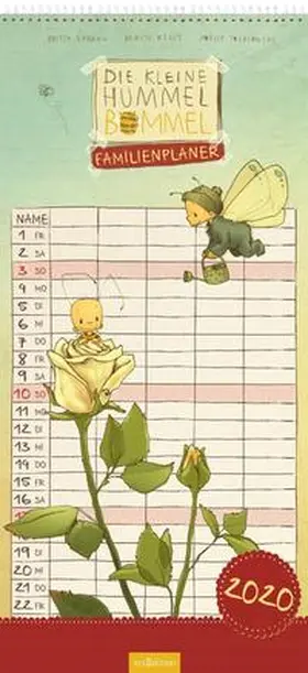 Sabbag / Kelly |  Die kleine Hummel Bommel - Familienplaner 2020 | Sonstiges |  Sack Fachmedien