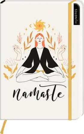  myNOTES Notizbuch A5: Namaste | Sonstiges |  Sack Fachmedien