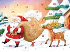  Adventskalender zum Verschicken für Kinder (DIN A6) mit 24 Türchen und Kuvert WWS | Sonstiges |  Sack Fachmedien