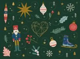  Mini-Adventskalender zum Verschicken Merry Christmas | Sonstiges |  Sack Fachmedien