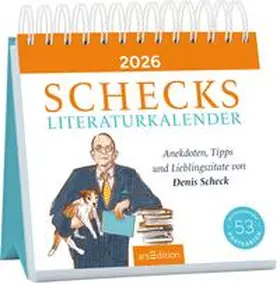 Scheck |  Postkartenkalender Schecks Literaturkalender 2026 | Sonstiges |  Sack Fachmedien