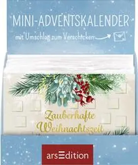  Display Mini-Adventskalender mit Umschlag zum Verschicken Zauberhafte Weihnachtszeit | Sonstiges |  Sack Fachmedien