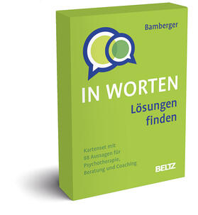 Bamberger | Bamberger, G: Lösungen finden in Worten | Sonstiges | 401-917210034-6 | sack.de