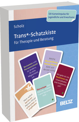 Scholz | Trans*-Schatzkiste für Therapie und Beratung | Buch | 401-917210145-9 | sack.de