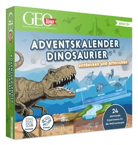 FRANZIS |  FRANZIS 67205 - GEOlino Adventskalender Dinosaurier - entdecken und erforschen. 24 spannende Experimente für die Weihnachtszeit, für Kinder ab 8 Jahren. | Sonstiges |  Sack Fachmedien