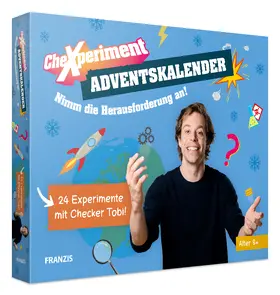 FRANZIS | FRANZIS 67220 - CheXperiment Adventskalender: Nimm die Herausforderung an! 24 Experimente für den Advent mit Checker Tobi! | Sonstiges | 401-963167220-9 | www.sack.de