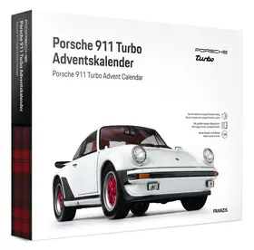 FRANZIS |  FRANZIS 67322 - Porsche 911 Turbo Adventskalender - Maßstab 1:24 in Grand-Prix-Weiß | Sonstiges |  Sack Fachmedien