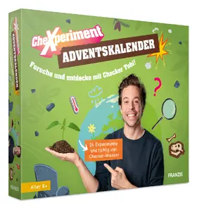 FRANZIS |  FRANZIS 67330 - CheXperiment Adventskalender Forsche und entdecke mit Checker Tobi! | Sonstiges |  Sack Fachmedien