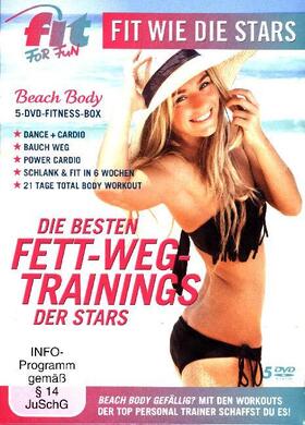 Fit for Fun - Fit wie die Stars: Die besten Fett-Weg Trainings | Sonstiges |  Sack Fachmedien