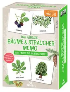 Klars |  Das große Bäume & Sträucher Memo | Sonstiges |  Sack Fachmedien