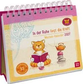  Postkartenkalender 2027: Om-Katze: In der Ruhe liegt die Kraft | Sonstiges |  Sack Fachmedien