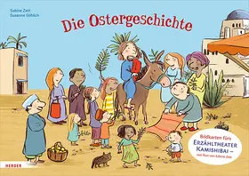 Zett |  Die Ostergeschichte. Bildkarten fürs Erzähltheater Kamishibai | Sonstiges |  Sack Fachmedien