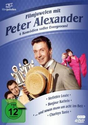 Filmjuwelen mit Peter Alexander: 4 Komödien voller Evergreens! | Sonstiges | 404-256418018-3 | sack.de
