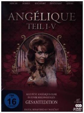  Angélique I-V - Gesamtedition (Alle 5 Filme - digital remastered). 3 DVDs | Sonstiges |  Sack Fachmedien