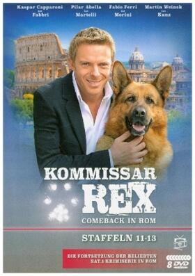  Kommissar Rex - Comeback in Rom (Staffeln 11-13).  (Die Fortsetzung der SAT.1-Krimiserie in Rom) (9 DVDs) | Sonstiges |  Sack Fachmedien