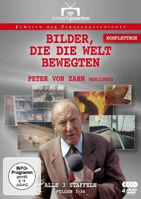 Bilder, die die Welt bewegten - Peter von Zahn berichtet (Komplettbox) (4 DVDs) | Sonstiges | 404-256422649-2 | sack.de