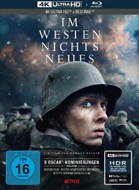 Berger |  Im Westen nichts Neues (2022) - 2-Disc Limited Collector's Edition im Mediabook (UHD + Blu-ray) | Sonstiges |  Sack Fachmedien