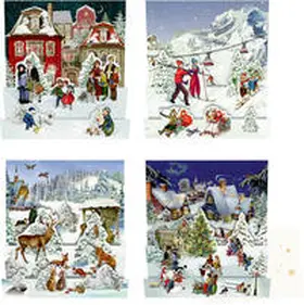 Mini-Adventskalender – Nostalgische Winterwelten | Sonstiges |  Sack Fachmedien