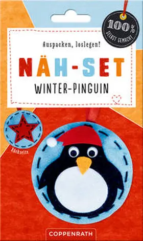 Näh-Set: Filzanhänger Winter-Pinguin | Sonstiges |  Sack Fachmedien