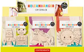  Holzanhänger zum Bemalen | Sonstiges |  Sack Fachmedien