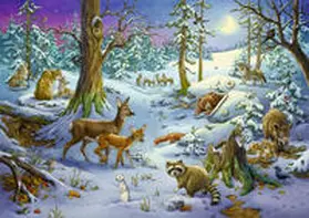  Sticker-Adventskalender – Tiere im Winterwald | Sonstiges |  Sack Fachmedien