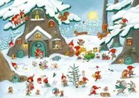  Sticker-Adventskalender - Im Wichtel-Wimmelwald | Sonstiges |  Sack Fachmedien