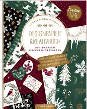  Designpapier-Kreativbuch Magic Winter | Sonstiges |  Sack Fachmedien