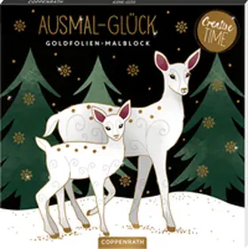  Ausmal-Glück Goldfolien-Malblock | Buch |  Sack Fachmedien