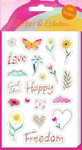  Stickerbogen mit 100 Stickern | Buch |  Sack Fachmedien