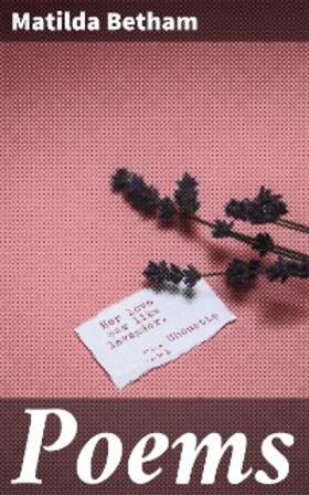 Betham |  Poems | eBook | Sack Fachmedien