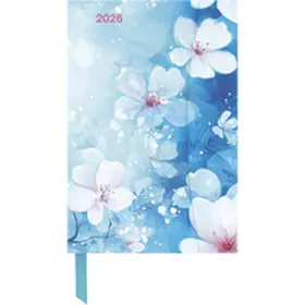 Neumann |  Bright Flowers 2026 - Diary - Buchkalender - Taschenkalender - 10x15 | Buch |  Sack Fachmedien