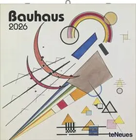 Neumann |  N NEUMANNVERLAGE - Bauhaus 2026 Broschürenkalender, 30x30cm, Wandkalender mit ausgewählten Kunstwerken, internationalen Feiertagen, Mondphasen und viel Platz für Notizen | Sonstiges |  Sack Fachmedien