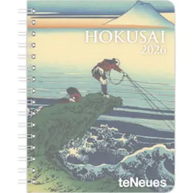Neumann |  Hokusai 2026 - Diary - Buchkalender - Taschenkalender - Kunstkalender - 16,5x21,6 | Buch |  Sack Fachmedien