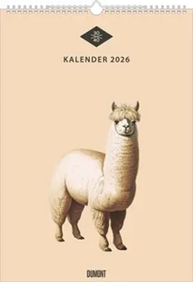  DUMONT - Menagerie 2026 – Wandkalender 30 x 42 cm – Historische Tier- & Pflanzenzeichnungen modern interpretiert für Design- und Naturfreunde | Sonstiges |  Sack Fachmedien