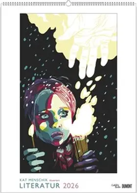  DUMONT - Kat Menschik illustriert Literatur 2026 – Literarischer Posterkalender 50 x 70 cm mit Illustrationen für Kunst- & Bücherliebhaber | Sonstiges |  Sack Fachmedien