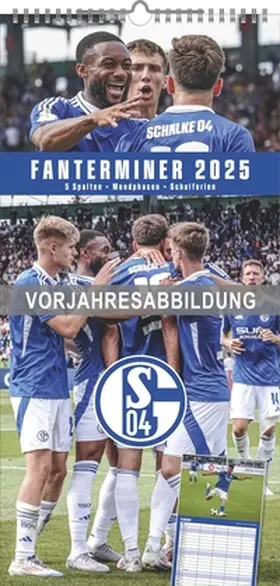Neumann |  FC Schalke 04 2026 - Fanplaner - Fan-Kalender - Fußball-Kalender - 22x45 - Sport | Sonstiges |  Sack Fachmedien