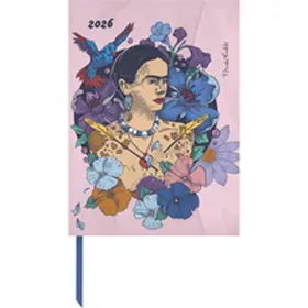 Neumann |  Frida Kahlo 2026 - Diary - Buchkalender - Taschenkalender - 16x22 | Buch |  Sack Fachmedien