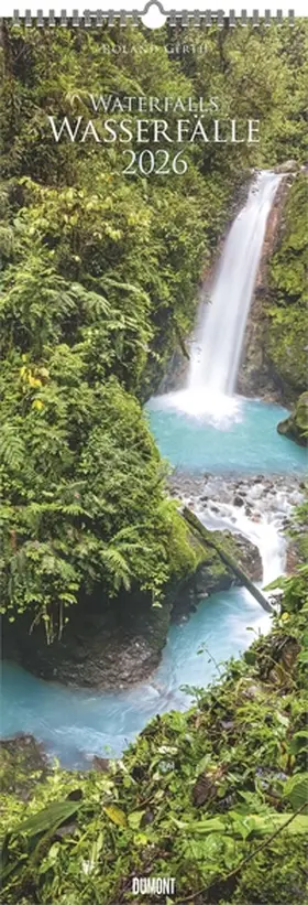  Wasserfälle 2026 - Foto-Kalender - King-Size - 34x98 - Waterfalls - Natur | Sonstiges |  Sack Fachmedien
