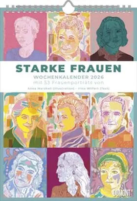  DUMONT - Starke Frauen 2026 – Wochenkalender mit 53 Porträts & Biografien – Wandkalender 21 x 30 cm mit Spiralbindung | Sonstiges |  Sack Fachmedien