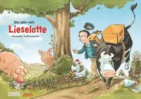 DUMONT Kalender |  DUMONT - Die Kuh Lieselotte 2025 Wandkalender, 42x29,7cm, erfunden und illustriert von Alexander Steffensmeier, Kalender für Kinder | Sonstiges |  Sack Fachmedien