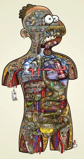  Human Project lebensgroß Cartoonposter | Sonstiges |  Sack Fachmedien