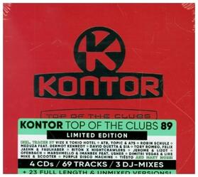  Kontor Top Of The Clubs Vol.89 | Sonstiges |  Sack Fachmedien
