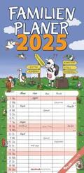  Familienplaner Happy 2025 - Familien-Timer 22x45 cm - mit Ferienterminen - 5 Spalten - Wand-Planer - mit vielen Zusatzinformationen - Alpha Edition | Sonstiges |  Sack Fachmedien