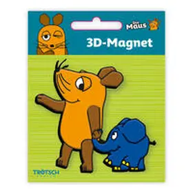  Trötsch Die Maus Magnet Maus und Elefant | Sonstiges |  Sack Fachmedien