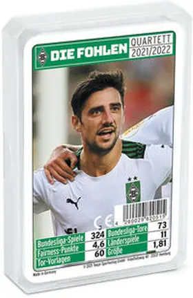 Teepe Sportverlag |  Borussia Mönchengladbach Quartett (Saison 21/22) | Sonstiges |  Sack Fachmedien