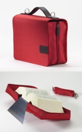 SKIN Tasche BASIC 2.0 Gr. L (Sartorius) rubin-rot / mit Tragegurt & Buchstütze | Sonstiges | 426-010643008-8 | sack.de