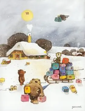 Janosch |  Janoschs Adventskalender "Schlittenfahrt" | Sonstiges |  Sack Fachmedien
