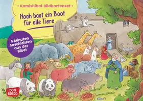 Hebert / Rensmann |  Noah baut ein Boot für alle Tiere. Kamishibai Bildkartenset. | Sonstiges |  Sack Fachmedien