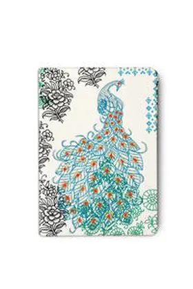  Notizbuch bestickt, Design Pfau | Buch |  Sack Fachmedien