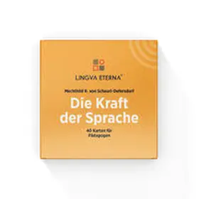 Scheurl-Defersdorf / Mechthild von Scheurl-Defersdorf |  Die Kraft der Sprache - 40 Karten für Pädagogen | Buch |  Sack Fachmedien